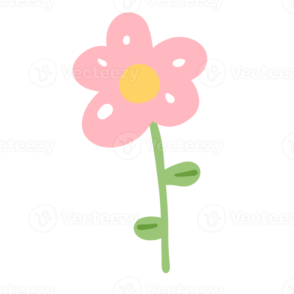 cute flower watercolor 25174443 PNG
