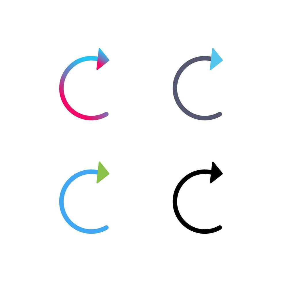 Unique Reload Vector Icon