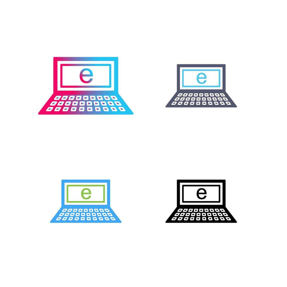 Unique Internet Vector Icon
