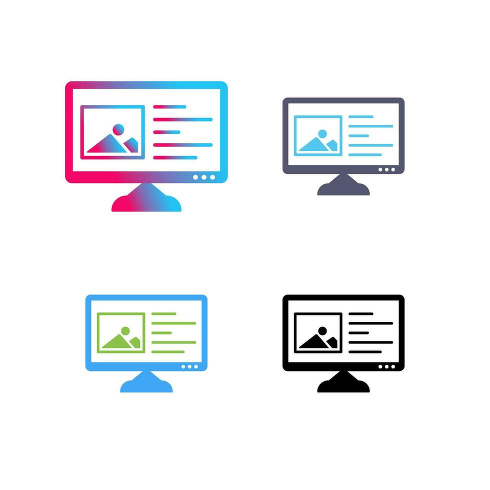 icono de vector de planificación de contenido único