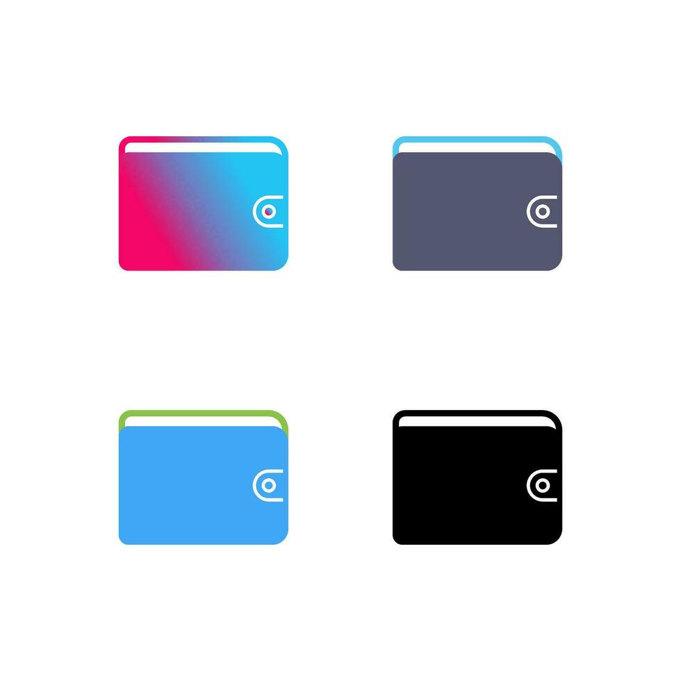 Unique Wallet Vector Icon