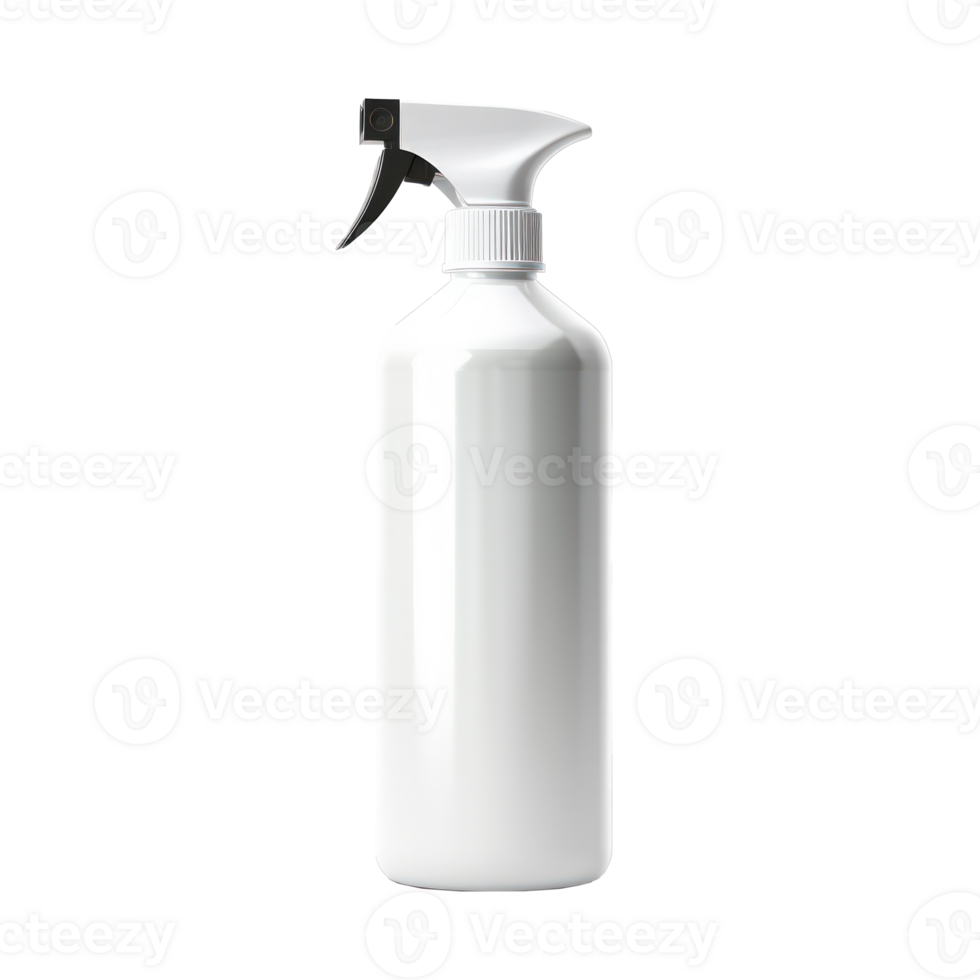 Spray bottle mockup. Illustration AI Generative png