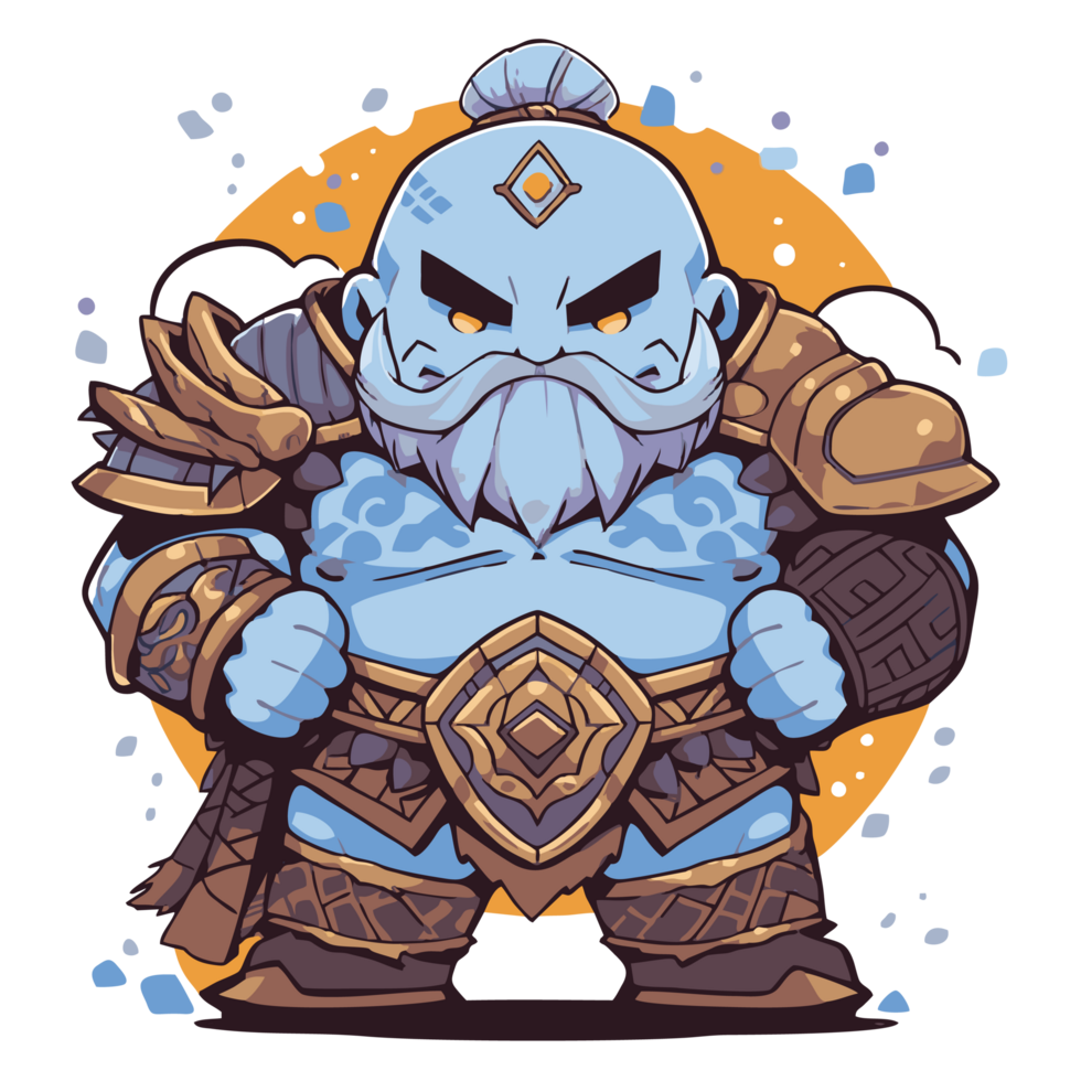 Delightful game character concept for your creative project, png
