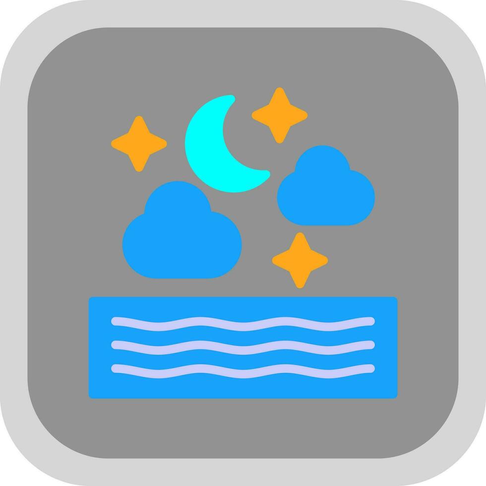 Night Vector Icon Design