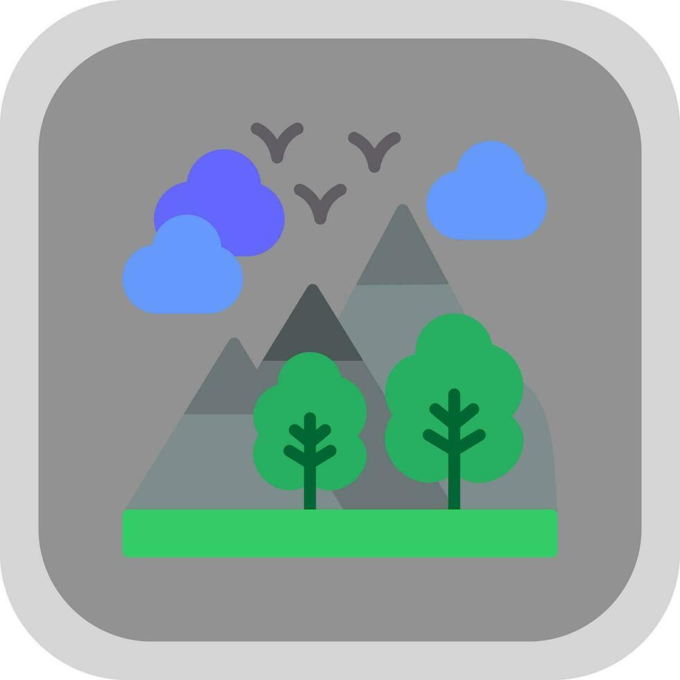 Alps Vector Icon Design