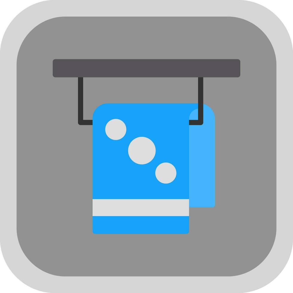 Towel Vector Icon Design