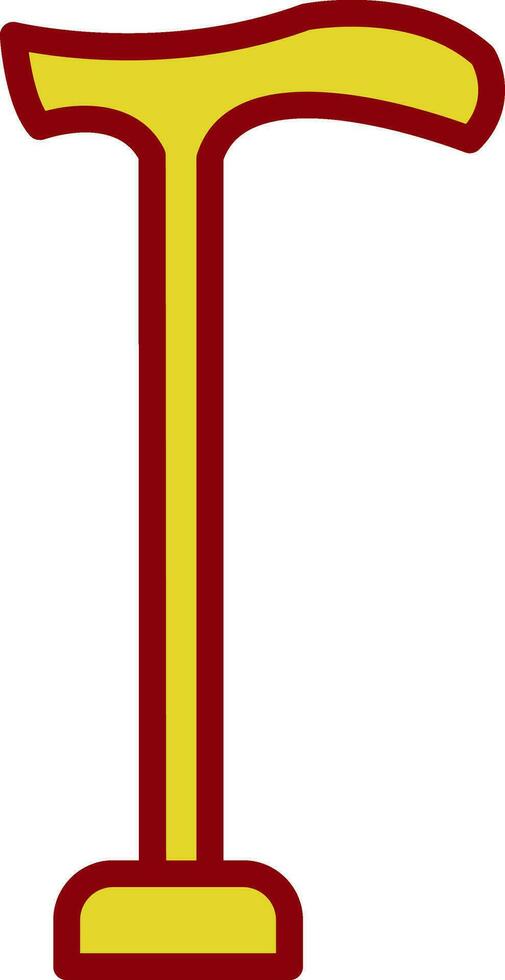Walking stick Vector Icon Design