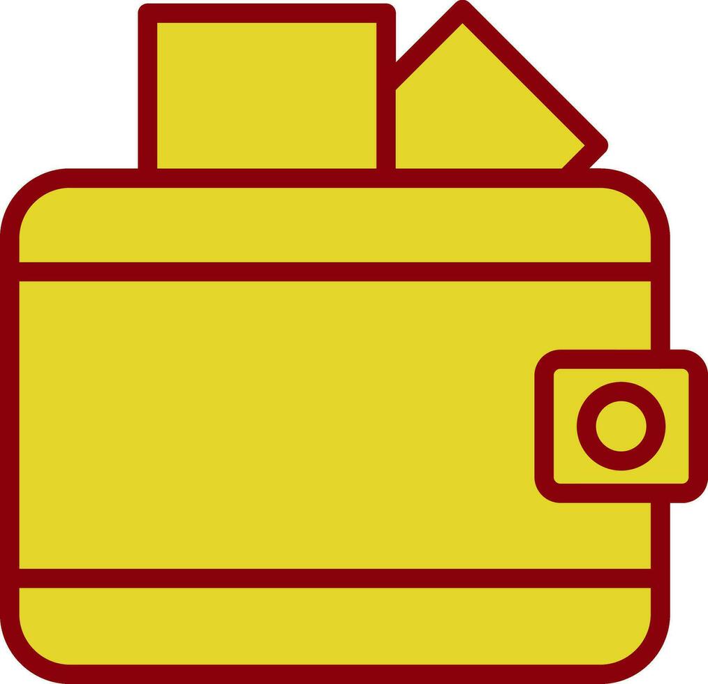 Wallet Vector Icon Design