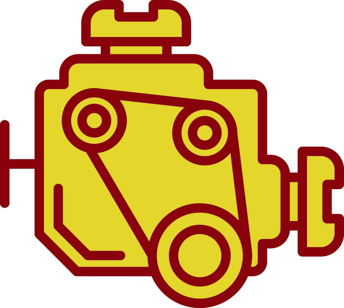 Engine Vector Icon Design
