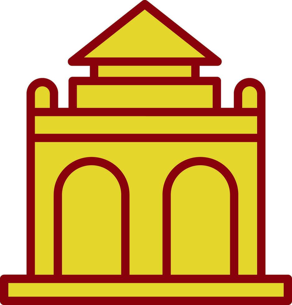 Parc du cinquantenaire Vector Icon Design