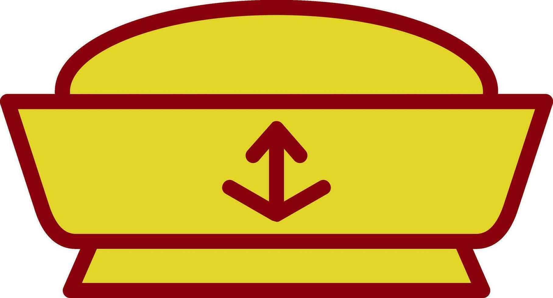 Sailor hat Vector Icon Design