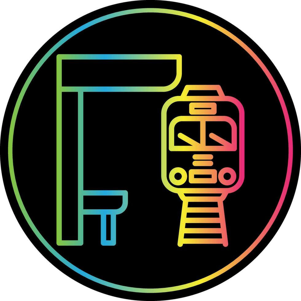 Subway Vector Icon Design