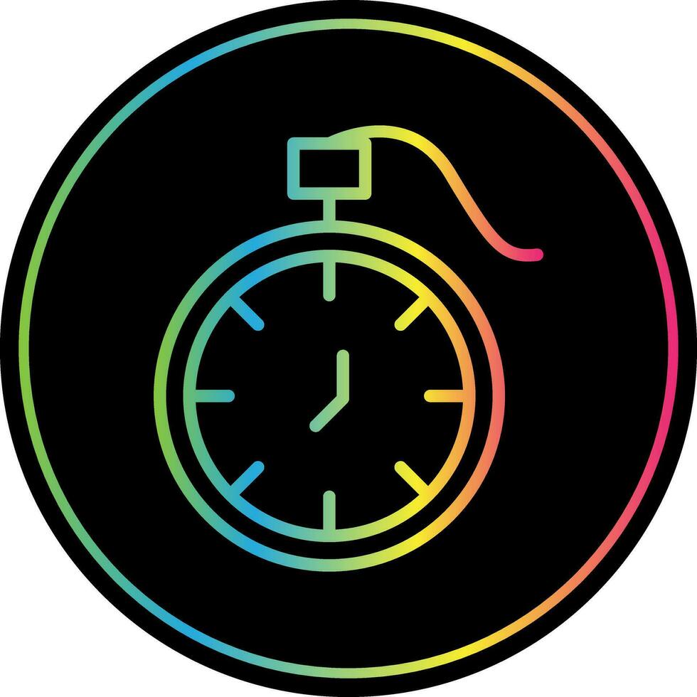 Pocket watch Vector Icon Design