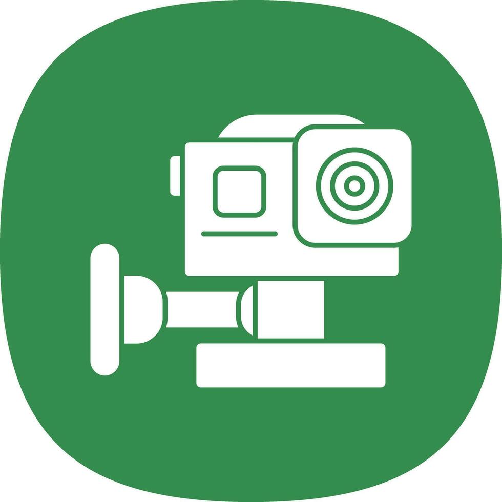 Action camera Vector Icon Design