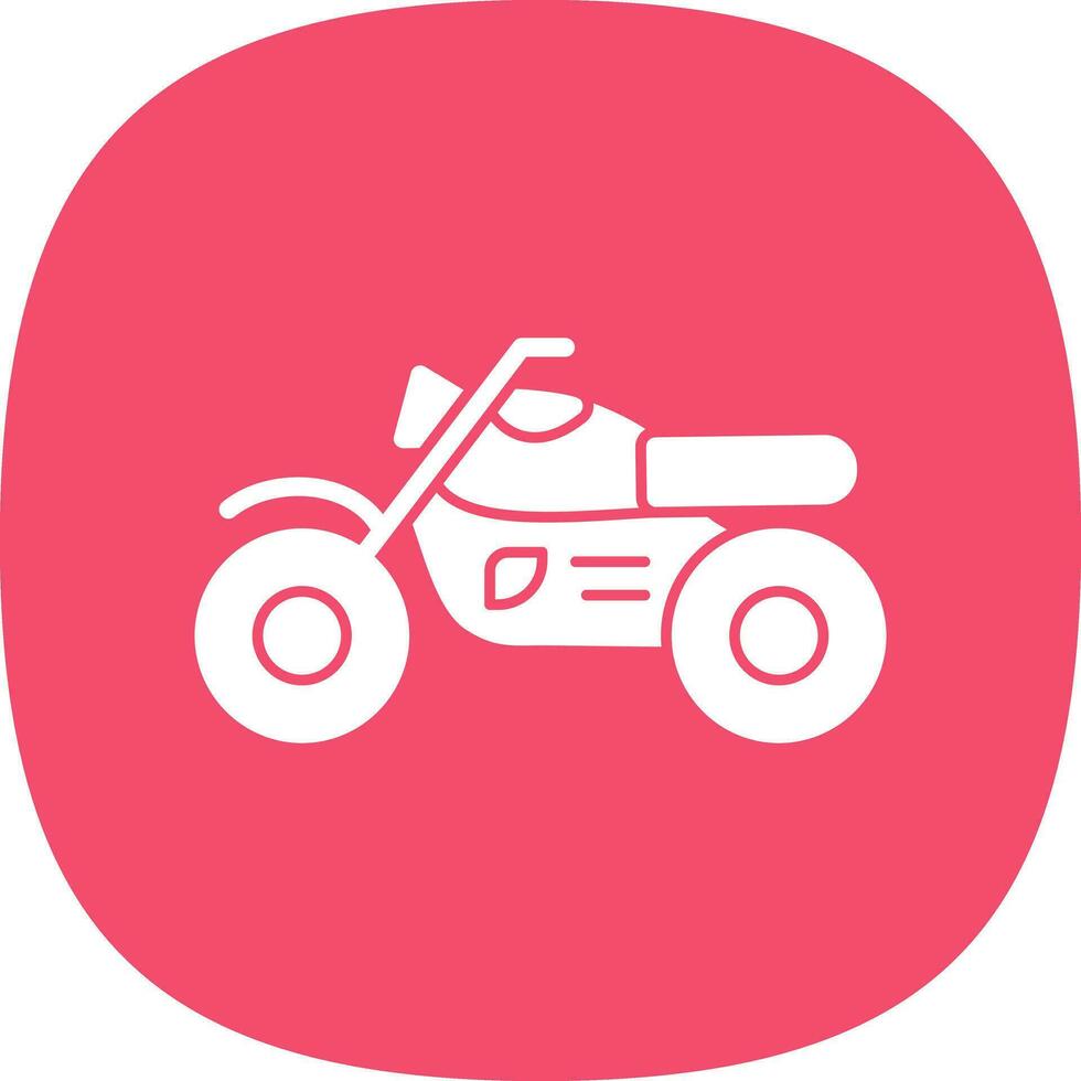 Motorbike Vector Icon Design