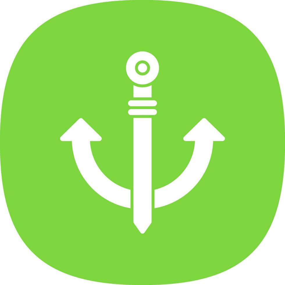 Anchor Vector Icon Design