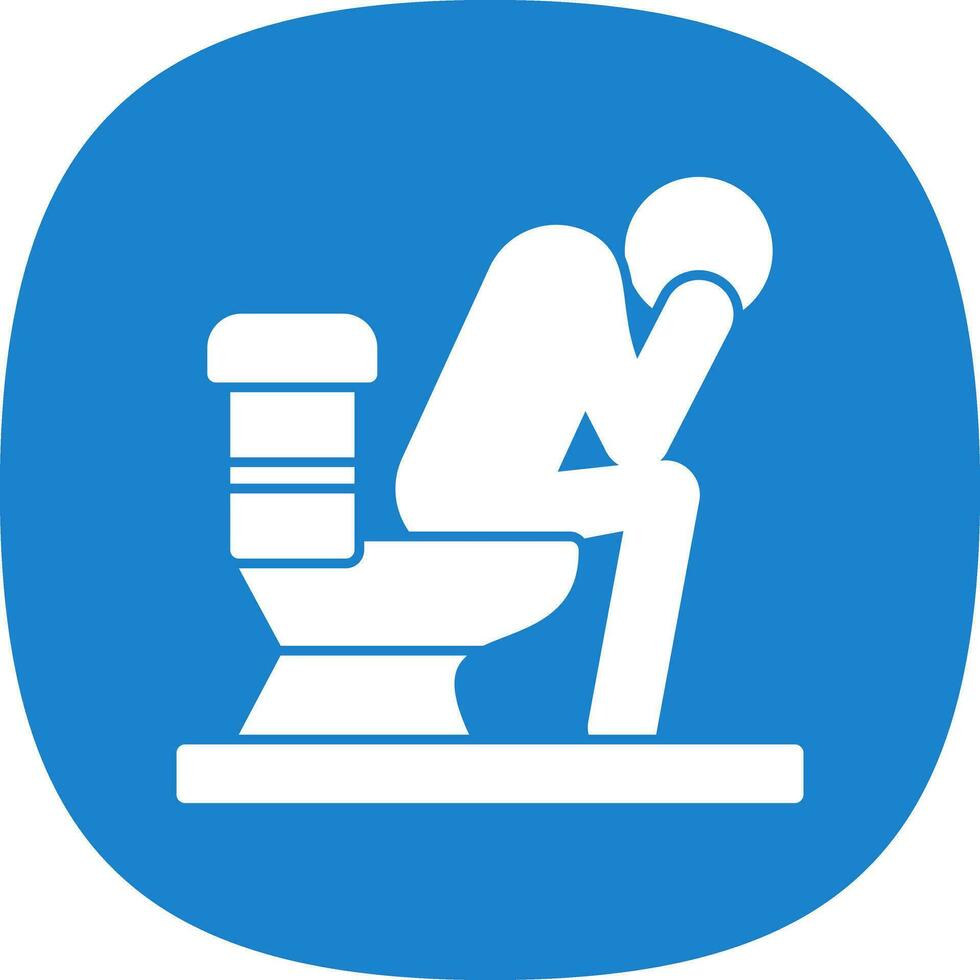 Diarrhea Vector Icon Design