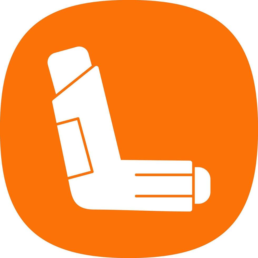 Inhaler Vector Icon Design