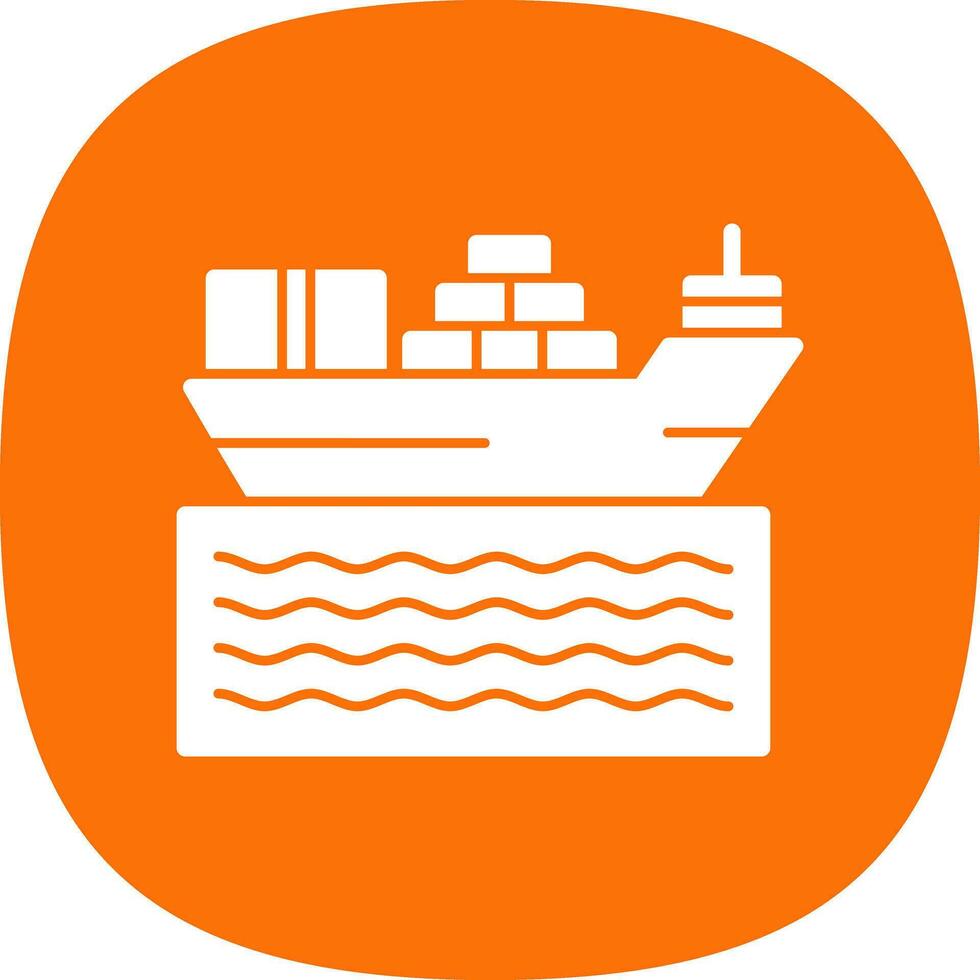 Ship Vector Icon Design