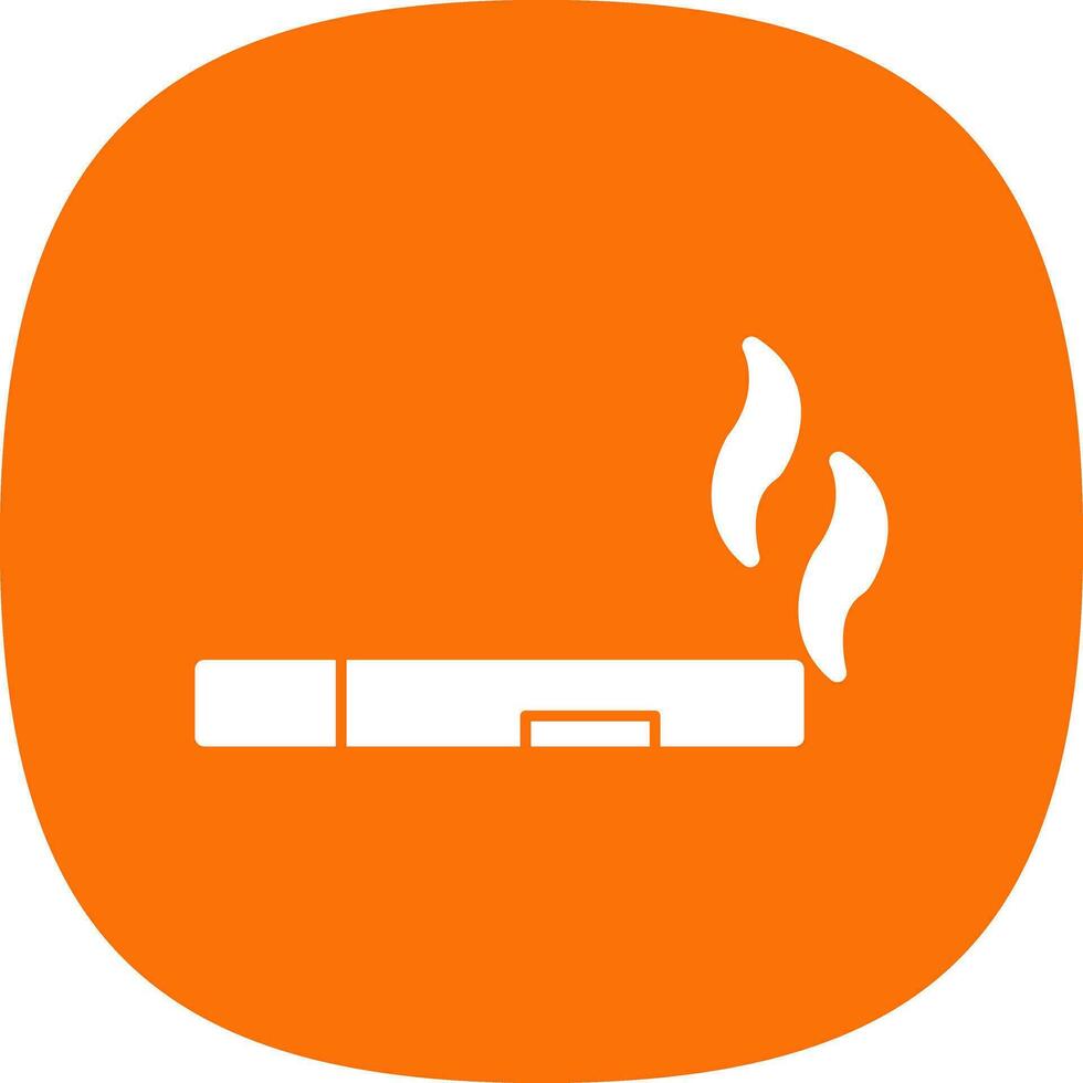 Cigar Vector Icon Design