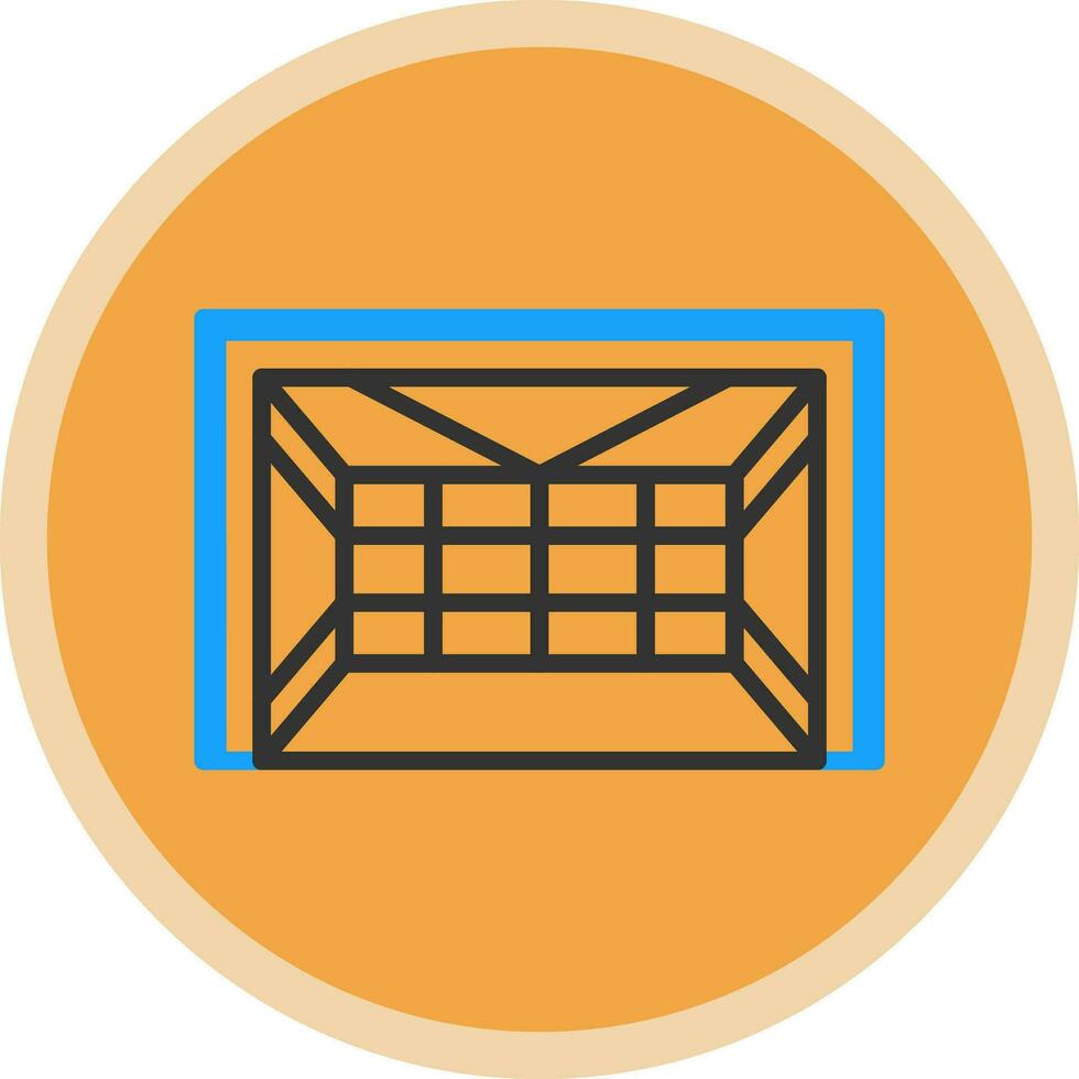 Goal box Vector Icon Design