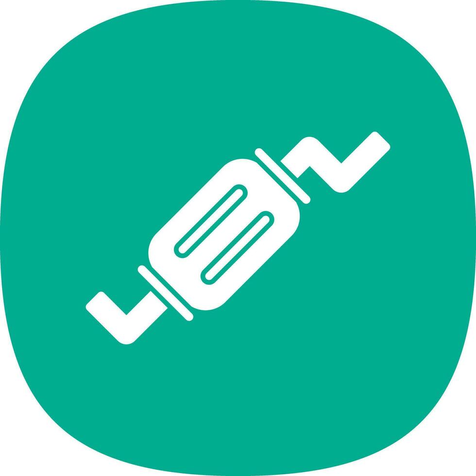 Exhaust pipe Vector Icon Design