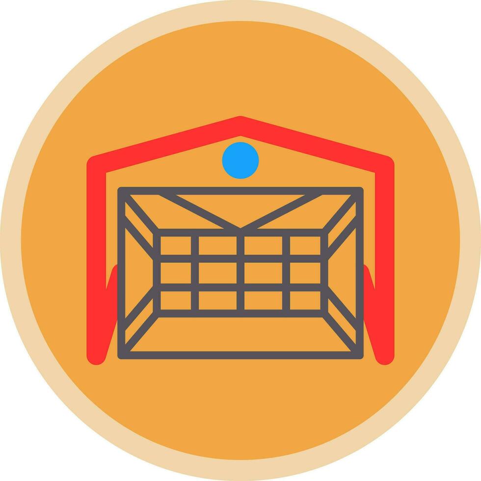Goal post Vector Icon Design
