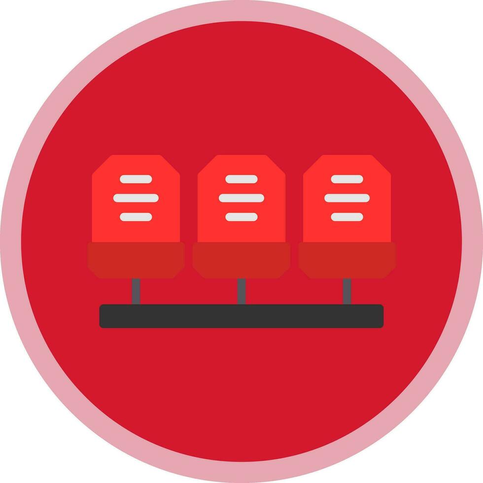 Seating Vector Icon Design