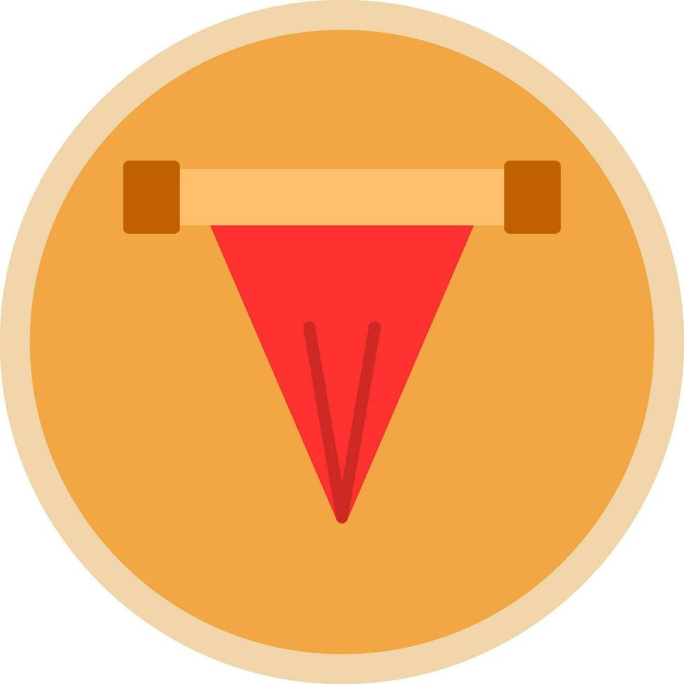 Offside flag Vector Icon Design