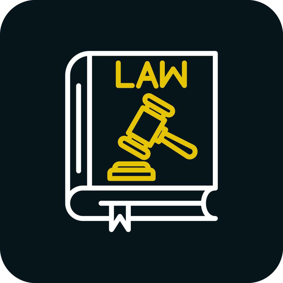 Law book Vector Icon Design