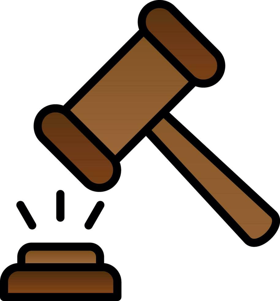 Auction Vector Icon Design