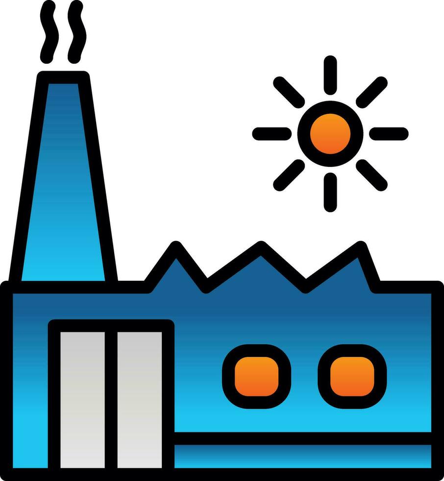 Factory Vector Icon Design