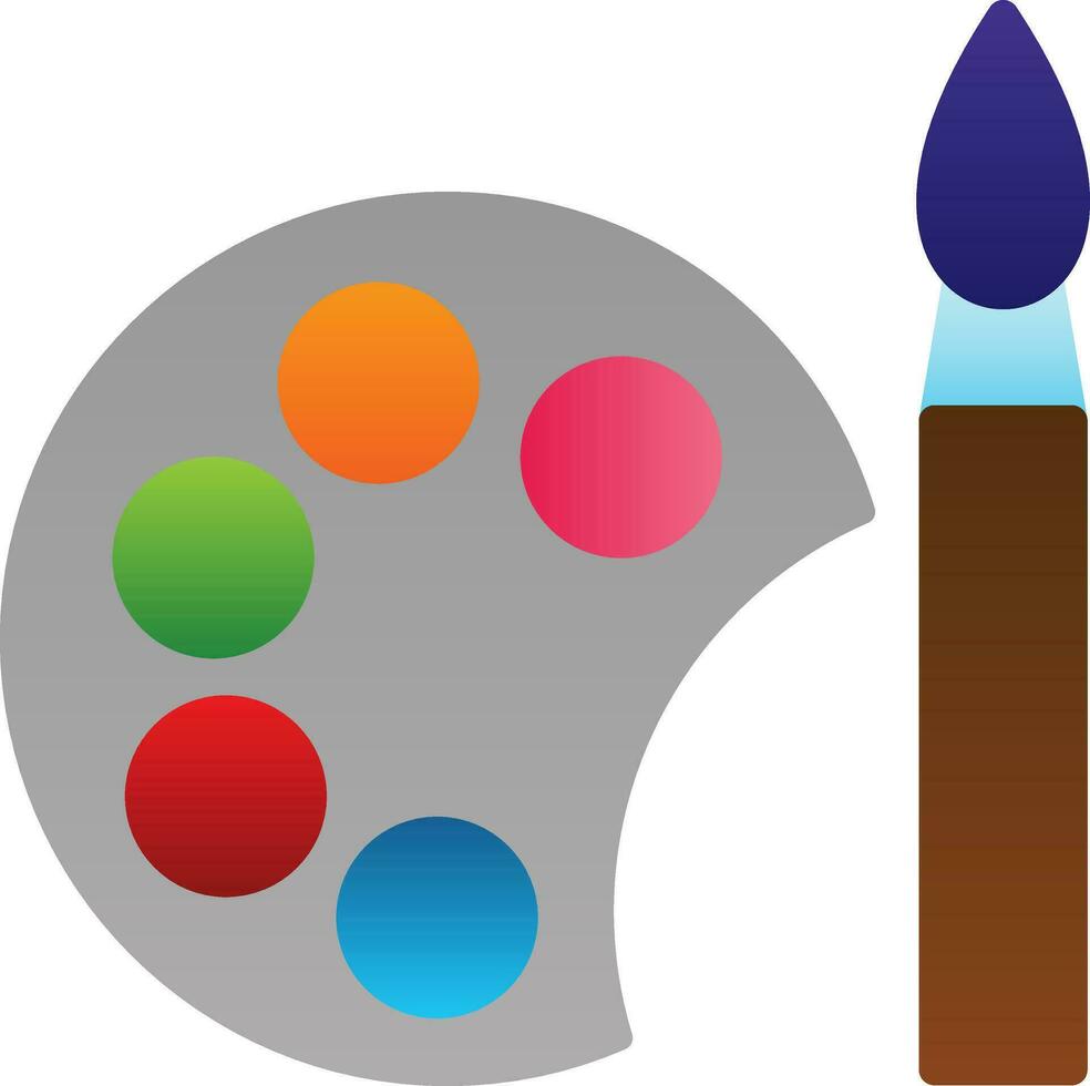 Color palette Vector Icon Design