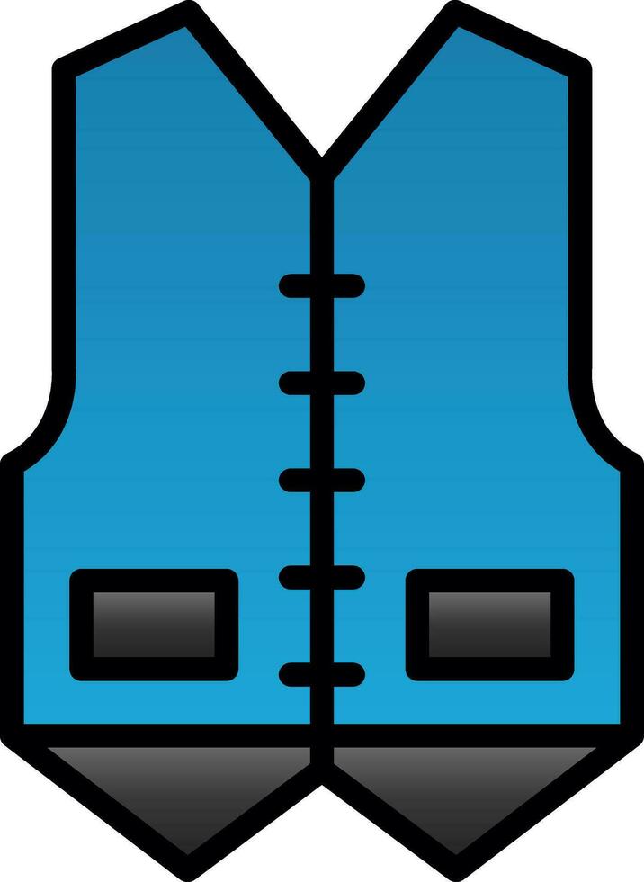 Vest Vector Icon Design