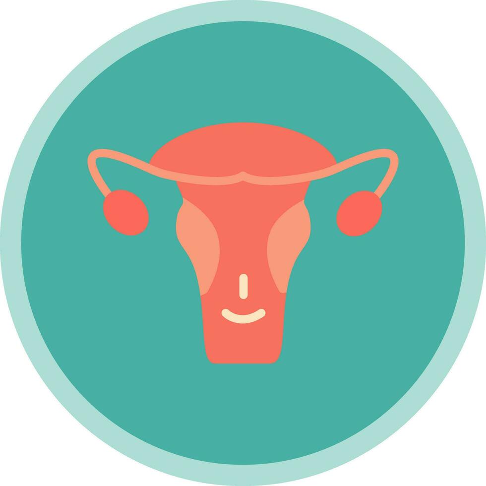 Uterus Vector Icon Design