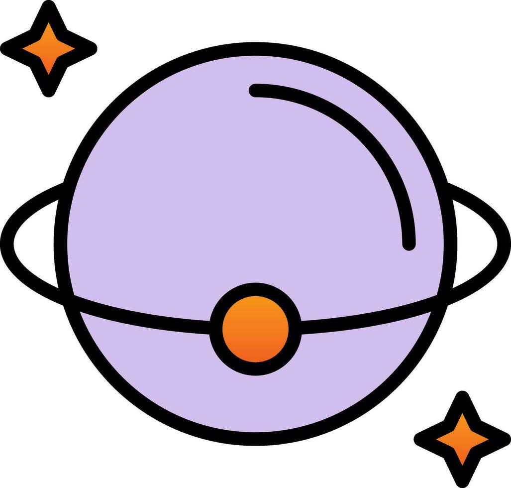 Planet Vector Icon Design