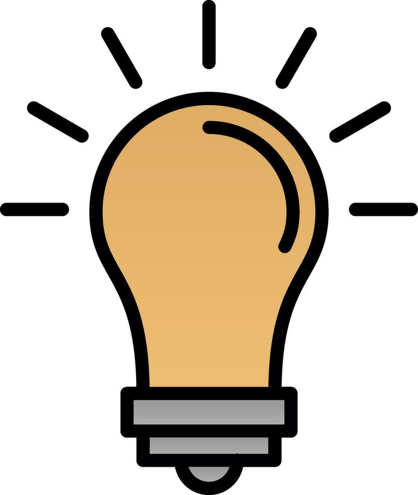 Bulb Vector Icon Design