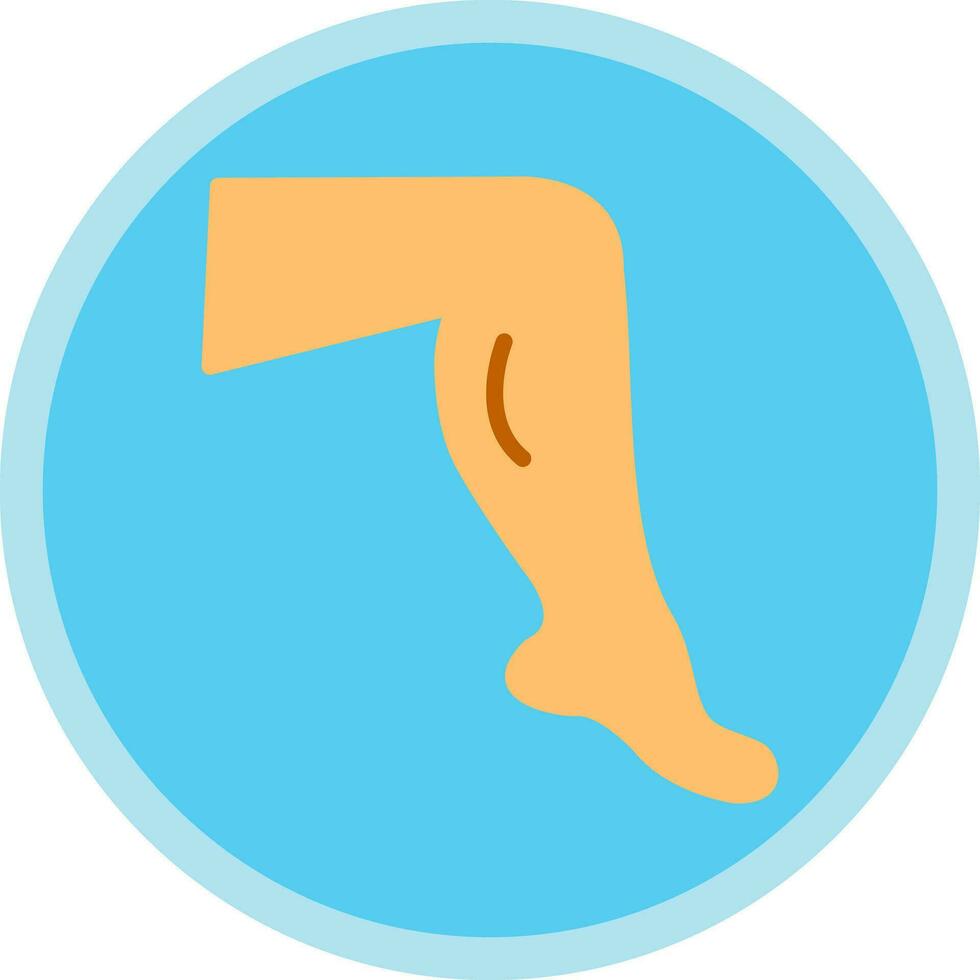 Leg Vector Icon Design