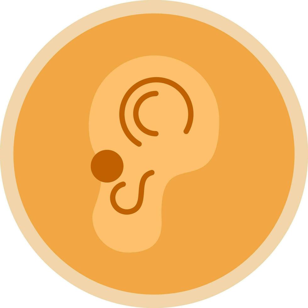 Ear Vector Icon Design