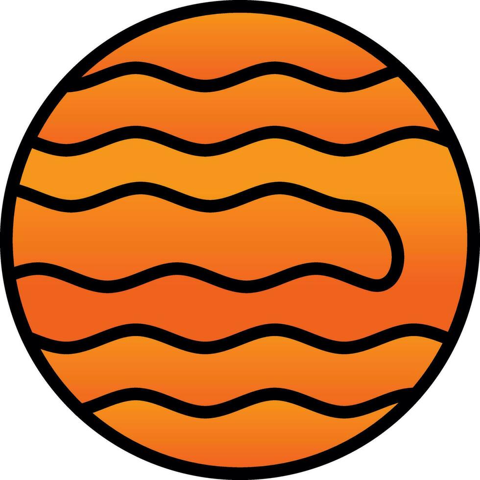 Planet Vector Icon Design