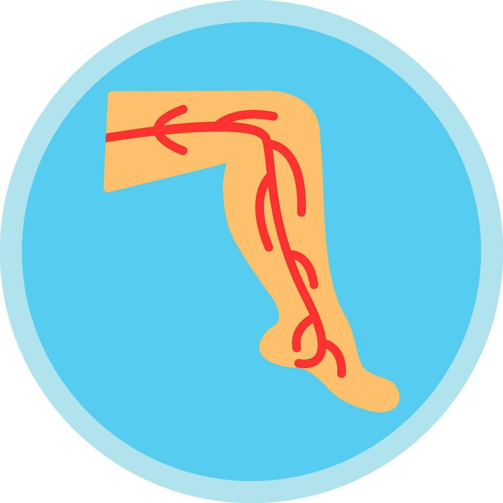 Veins Vector Icon Design