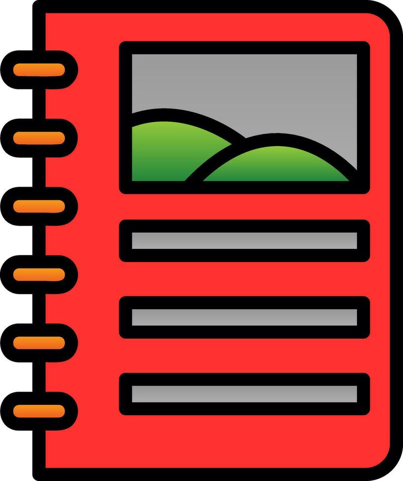 Binding Vector Icon Design