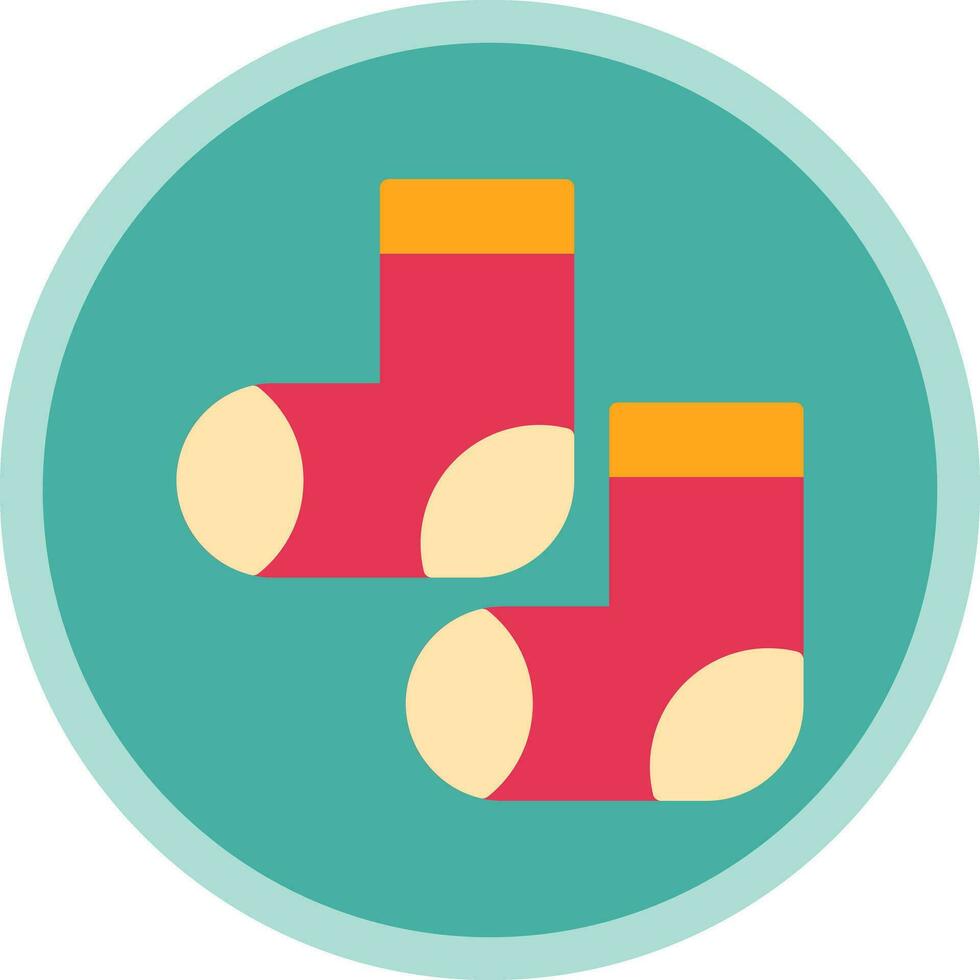 Socks Vector Icon Design