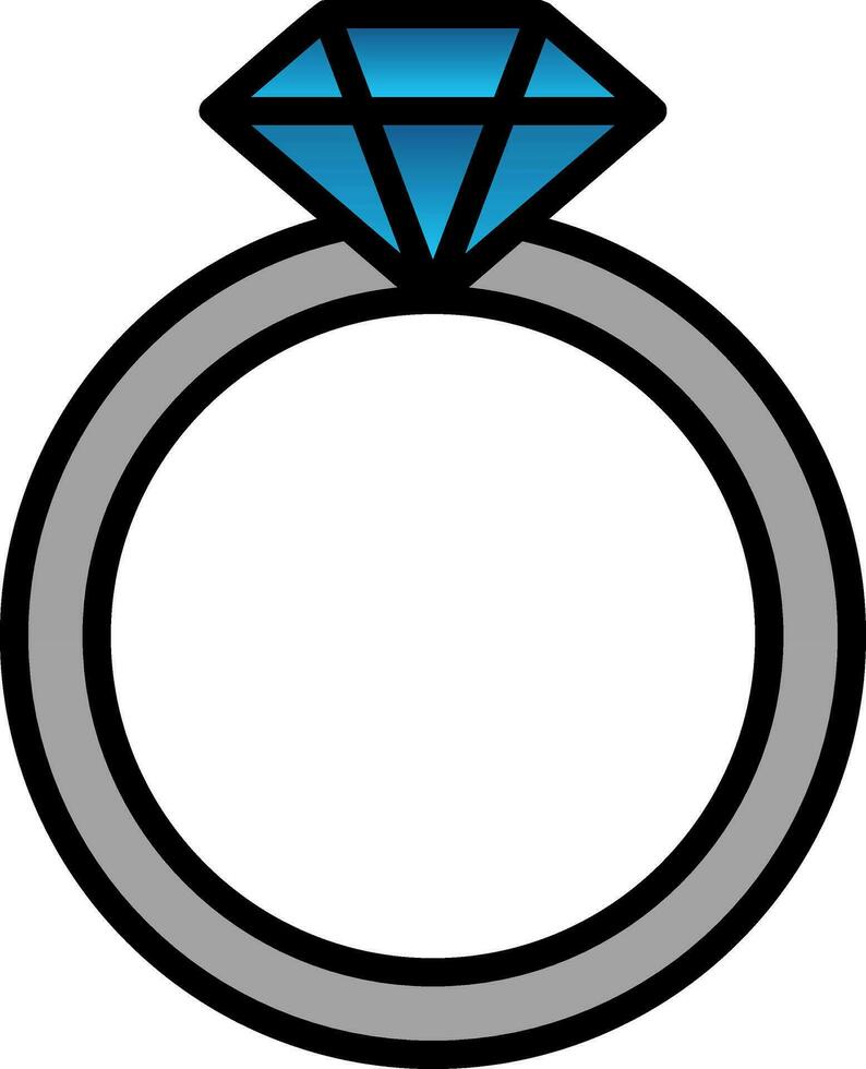 Ring Vector Icon Design