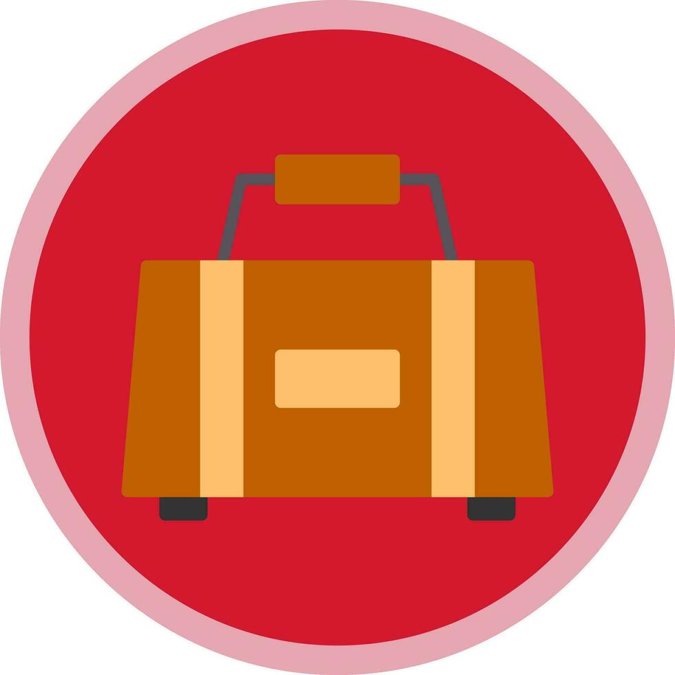 Sport bag Vector Icon Design