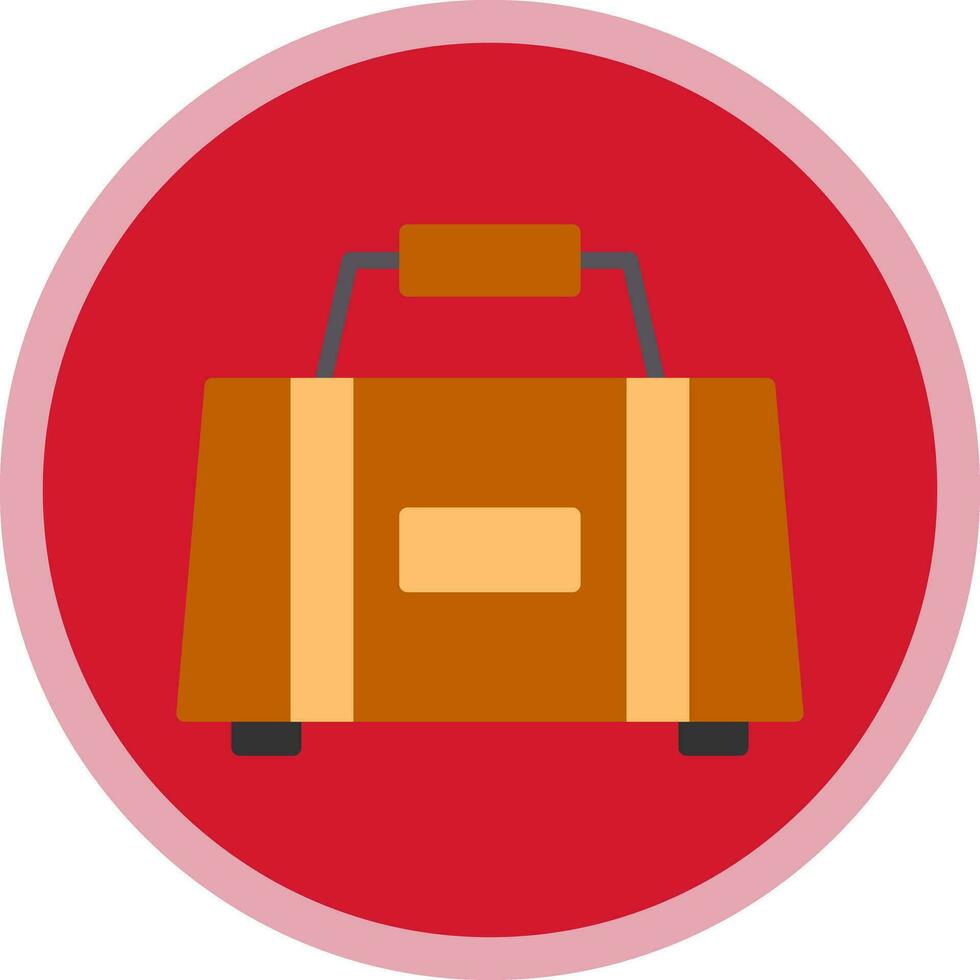 Sport bag Vector Icon Design