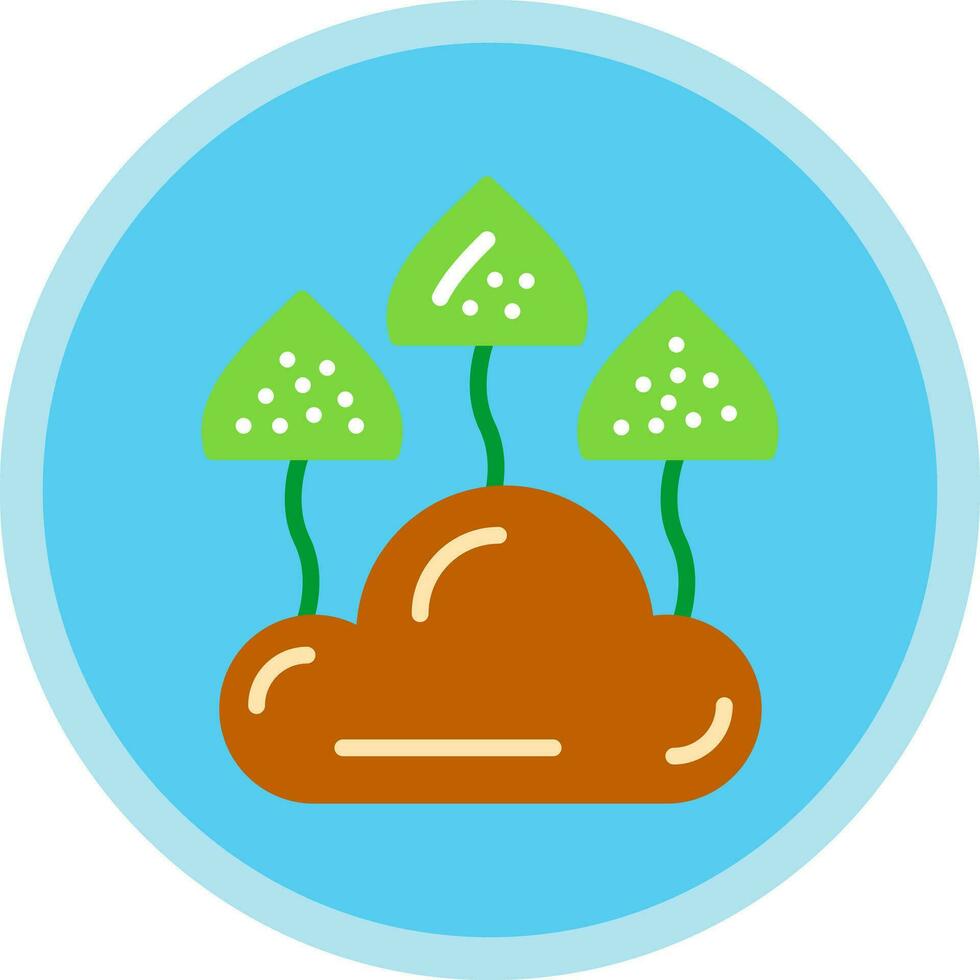 Fungus Vector Icon Design