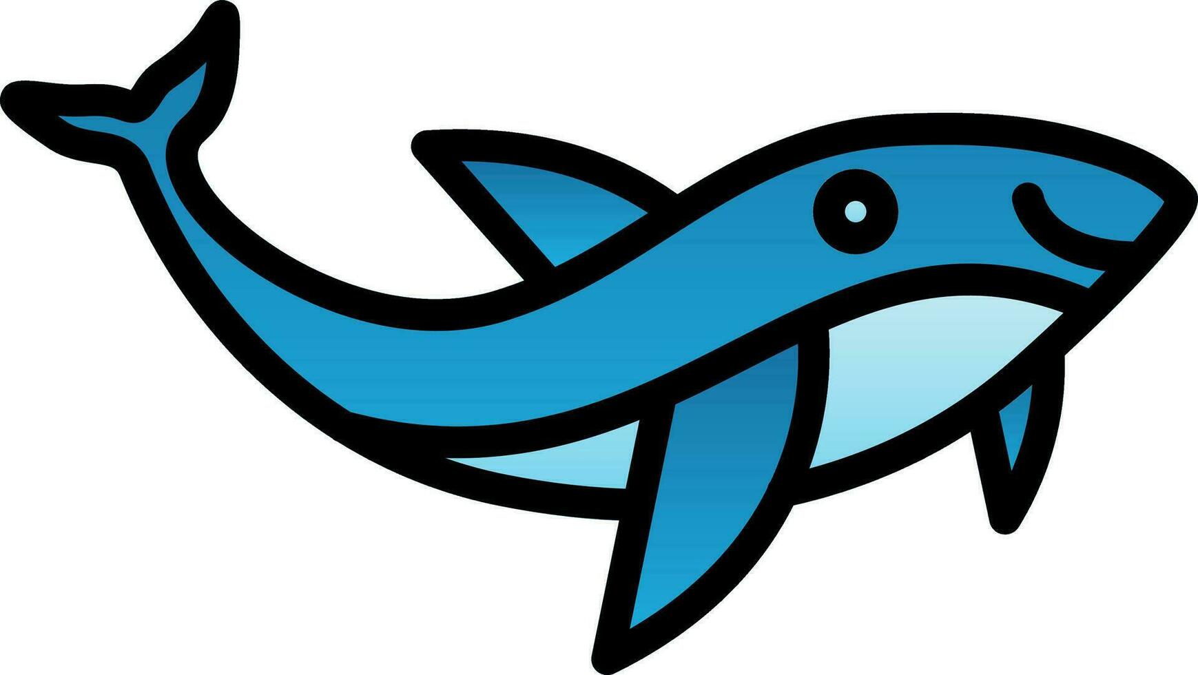 Whales Vector Icon Design