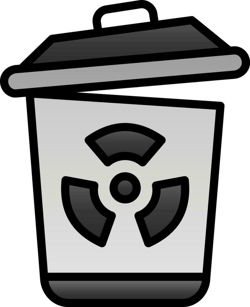 Toxic waste Vector Icon Design