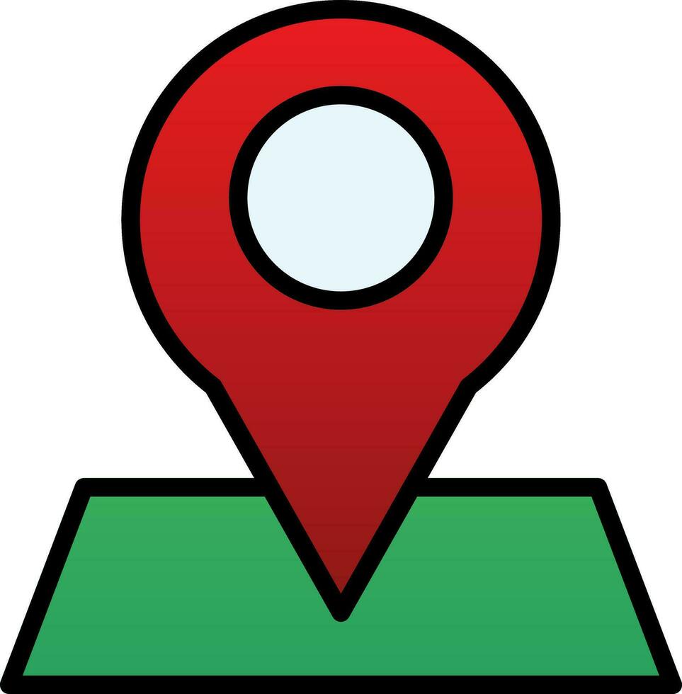 Map pointer Vector Icon Design